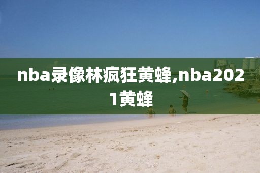 nba录像林疯狂黄蜂,nba2021黄蜂