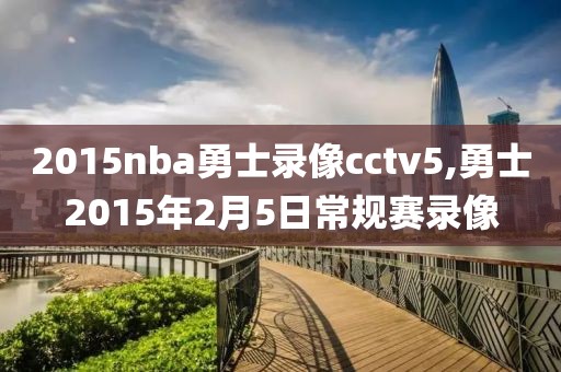 2015nba勇士录像cctv5,勇士2015年2月5日常规赛录像