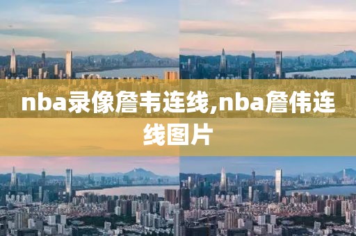 nba录像詹韦连线,nba詹伟连线图片