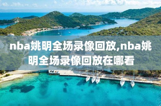 nba姚明全场录像回放,nba姚明全场录像回放在哪看